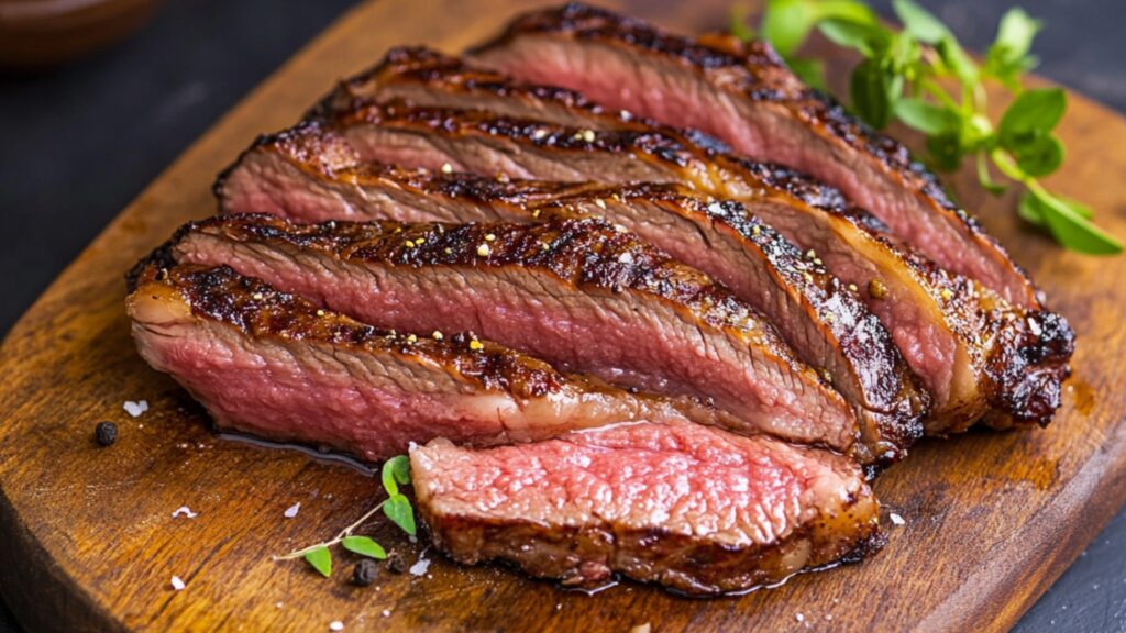 בשר פיקאניה עסיסית פרוס